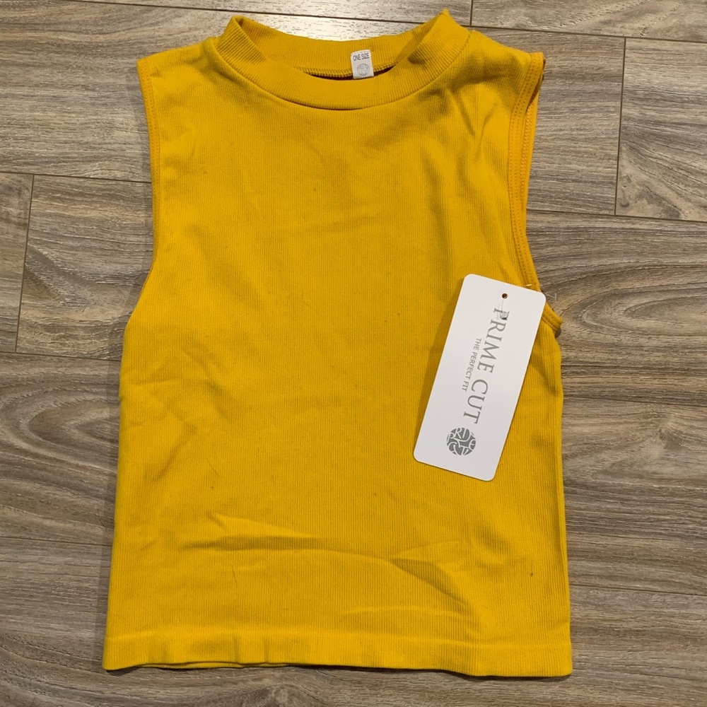 Tight High Neck Tank Top